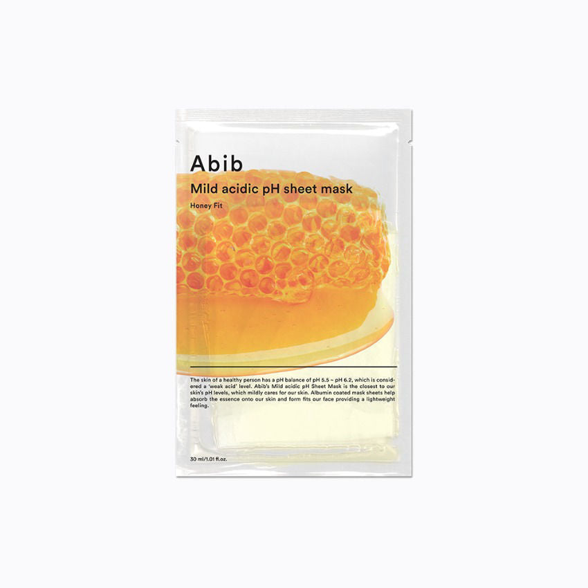 ABIB Mild Acidic pH Sheet Mask Honey Fit 1ea
