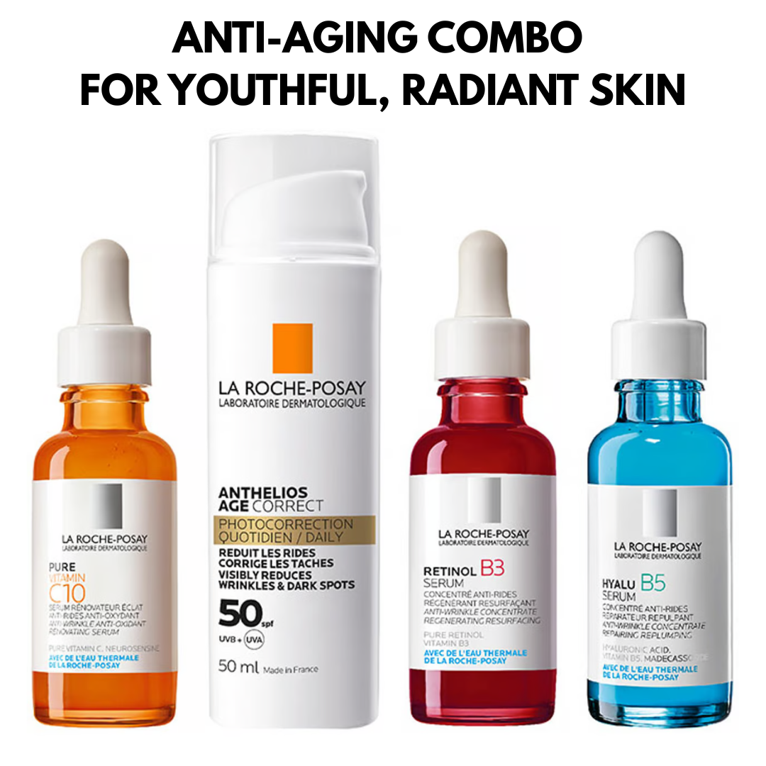 Anti-aging Combo for Youthful, Radiant Skin by La Roche-Posay