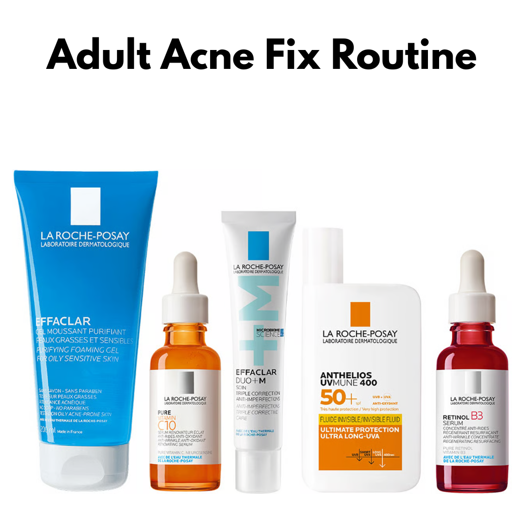Adult Acne Routine by La Roche-Posay