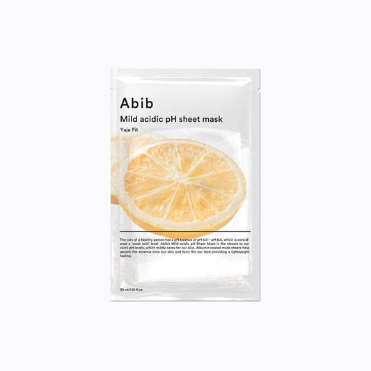 ABIB Mild Acidic pH Sheet Mask Yuja Fit (10ea)