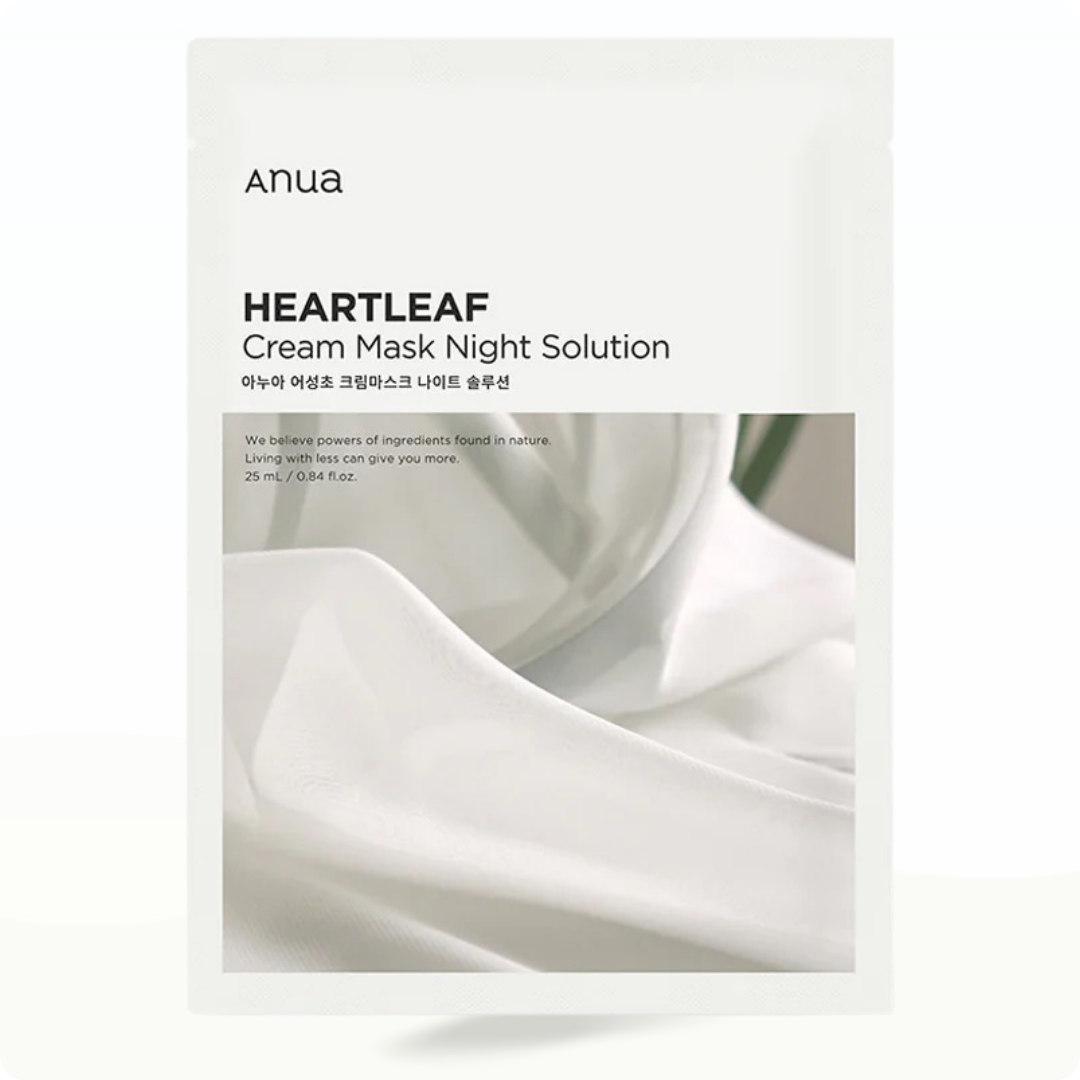 Anua Heartleaf Cream Mask Night Solution (10 Masks) - Modarak Qatar