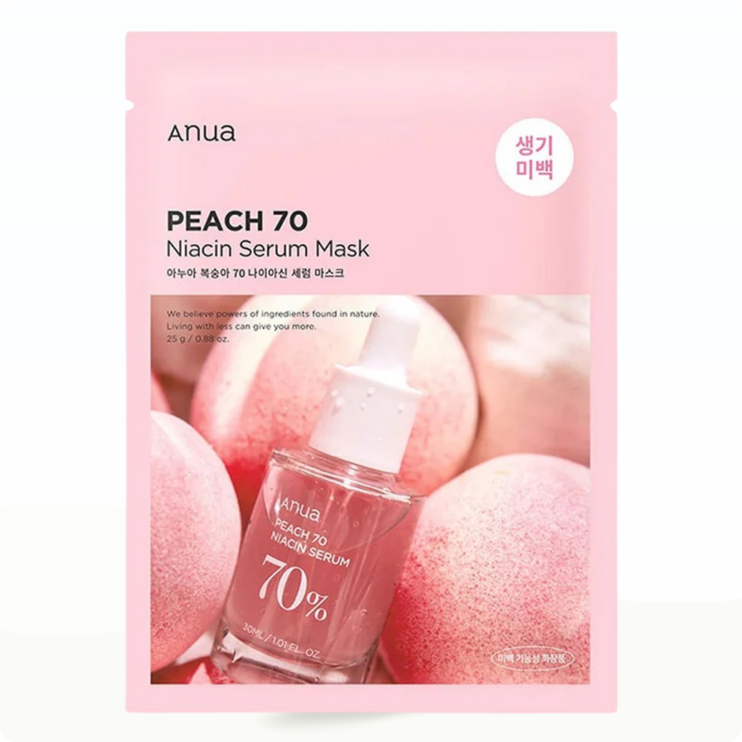 Anua Peach 70 Niacin Serum Mask (10 masks) - Modarak Qatar