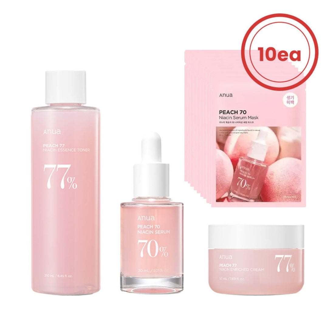 ANUA Peach Brightening Set
