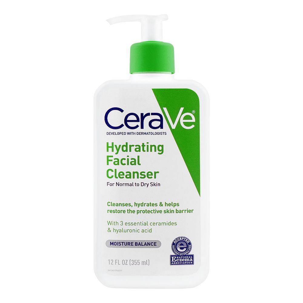 Cerave Hydrating Facial Cleanser for Normal to Dry Skin - Modarak Qatar