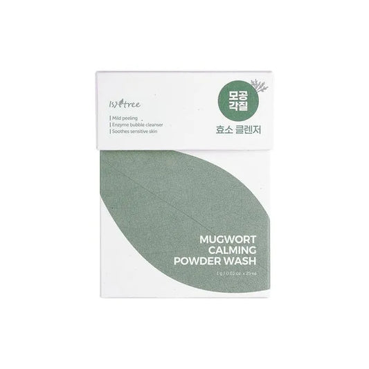 ISNTREE MUGWORT CALMING POWDER WASH