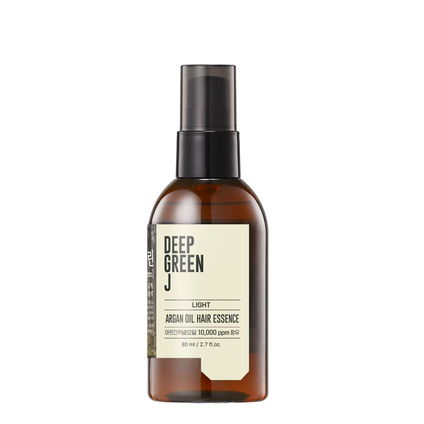 JSOOP DEEP GREEN J ARGAN OIL HAIR ESSENCE LIGHT 80ml