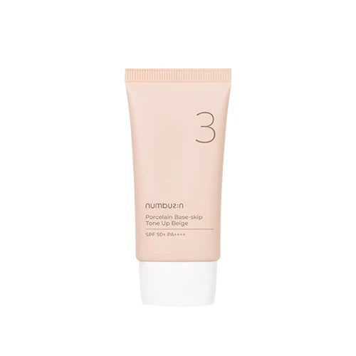 NUMBUZIN No.3 Porcelain Base-skip Tone Up Beige