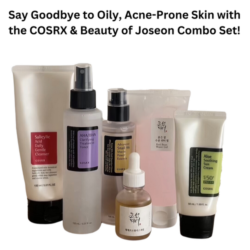 Skincare Routine for Oily, Acne-Prone Skin with COSRX & Beauty of Joseon