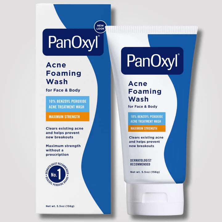 PanOxyl Acne Foaming Wash Benzoyl Peroxide 10%