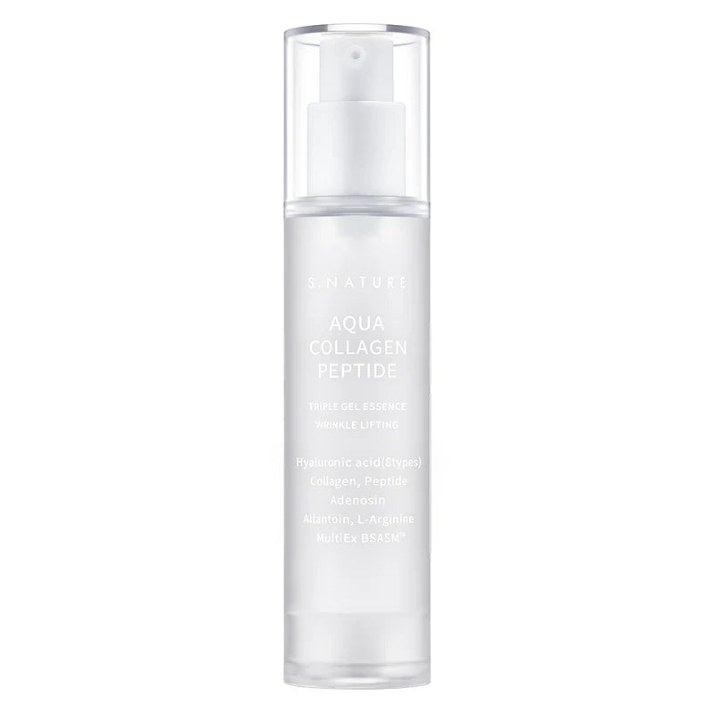 S.NATURE AQUA COLLAGEN PEPTIDE TRIPLE GEL ESSENCE 50ml