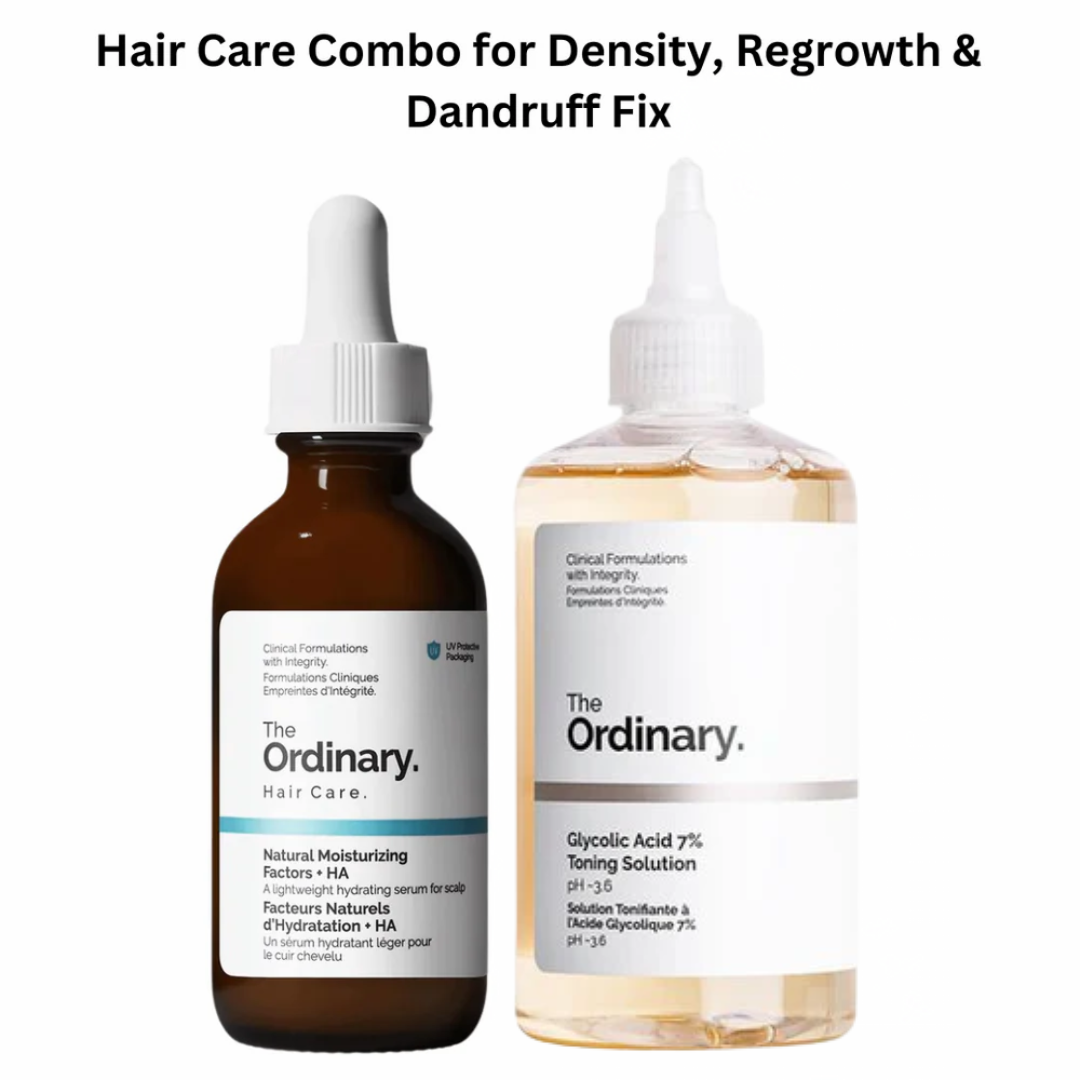 Hair Care Combo for Density, Regrowth & Dandruff Fix