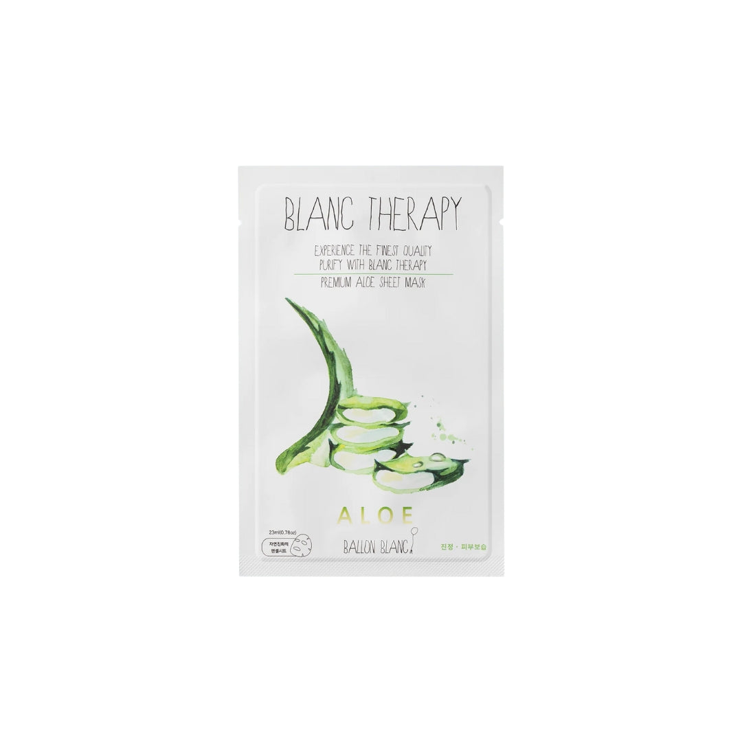 Ballon Blanc Blanc Therapy Aloe Sheet Mask 23ml