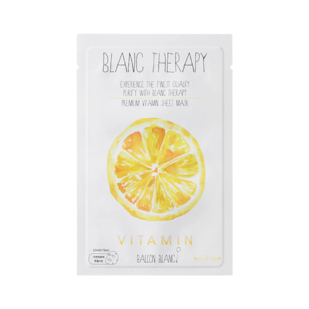 Ballon Blanc Blanc Therapy Vitamin Sheet Mask 23ml