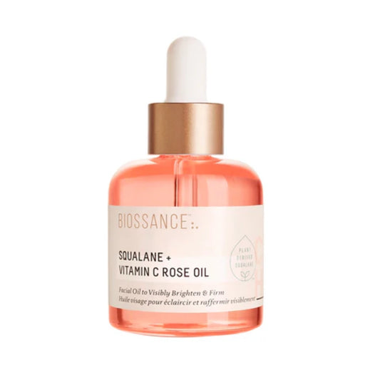BIOSSANCE SQUALANE AND VITAMIN C ROSE OIL 30ML