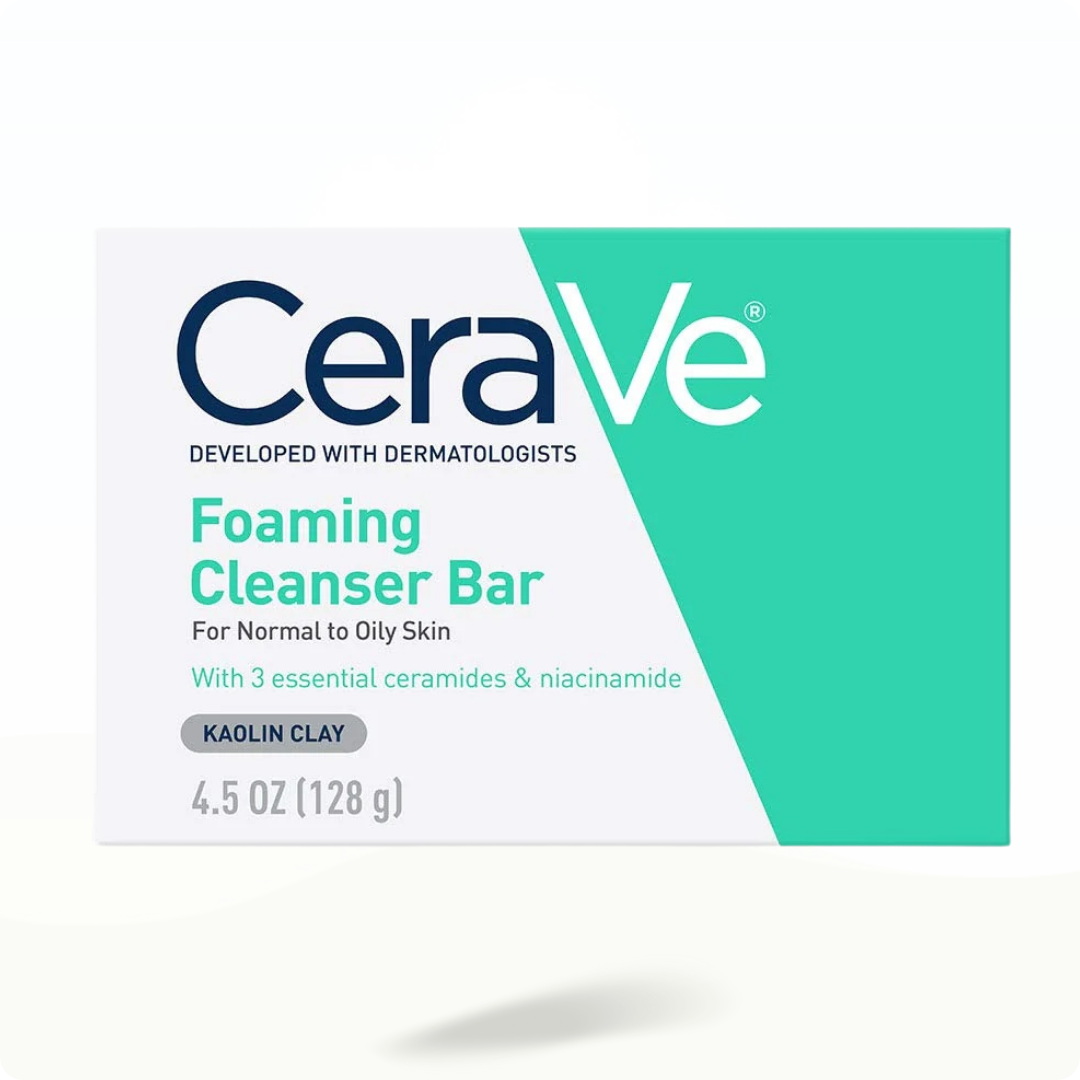 CeraVe Foaming Cleanser Bar for Normal to Oily Skin - Modarak Qatar