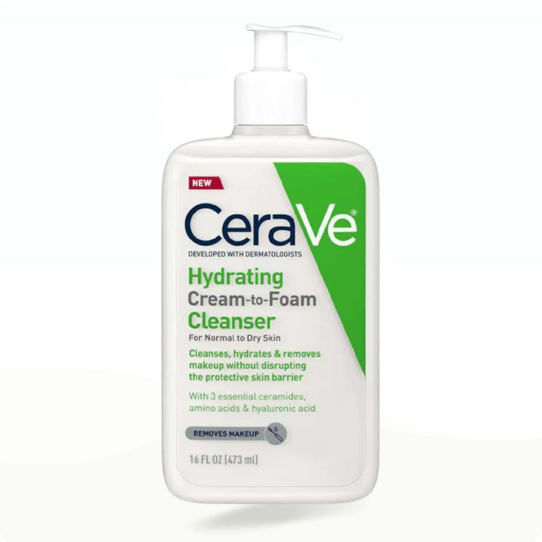 CeraVe Cream To Foam Cleanser For Normal To Dry Skin - Modarak Qatar