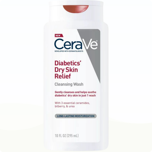 CeraVe Diabetics Dry Skin Relief Cleansing Wash - Modarak Qatar