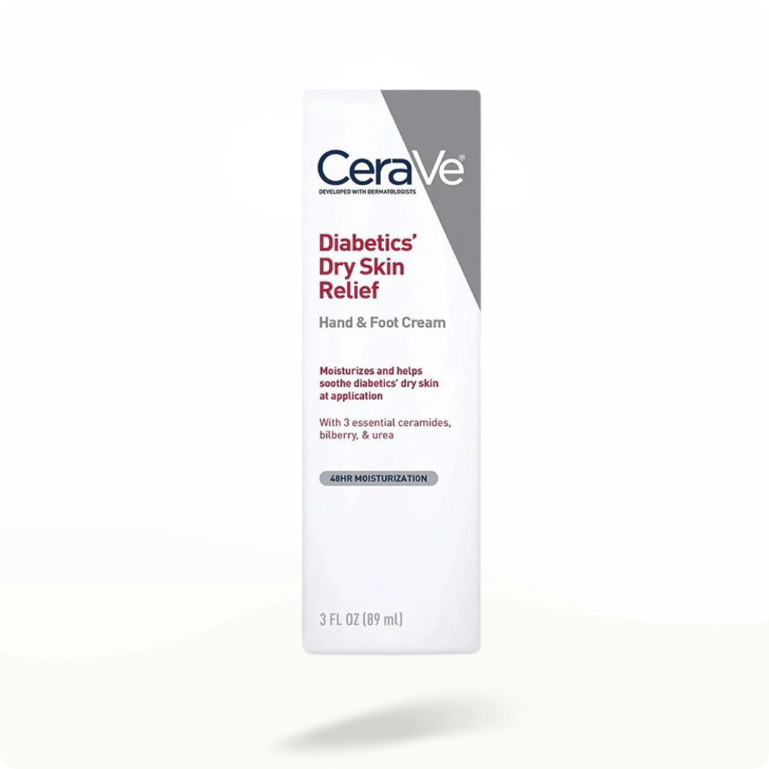 CeraVe Diabetics Dry Skin Relief Hand and Foot Cream - Modarak Qatar