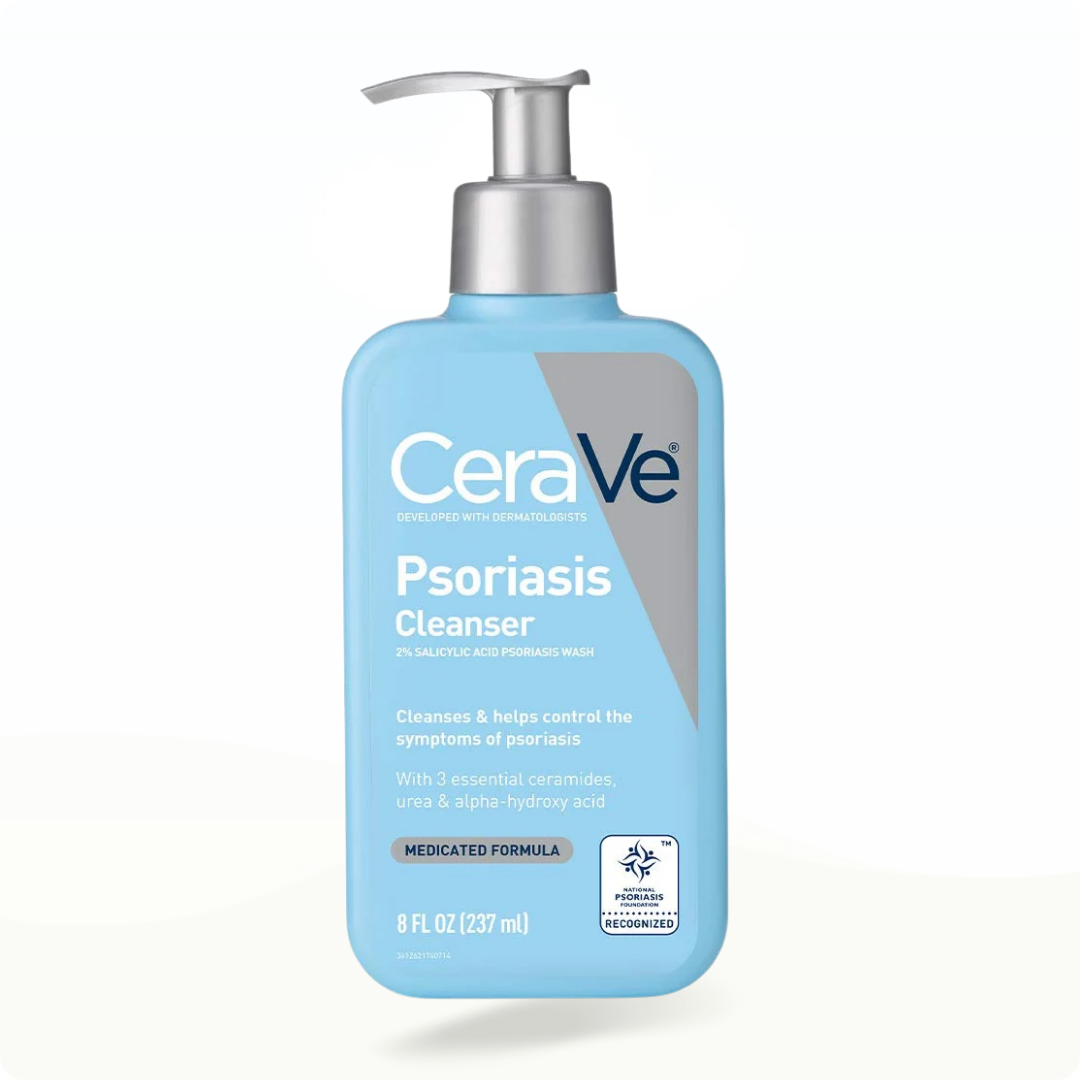 Cerave Psoriasis Cleanser 2 Salicylic Acid Psoriasis Wash - Modarak Qatar