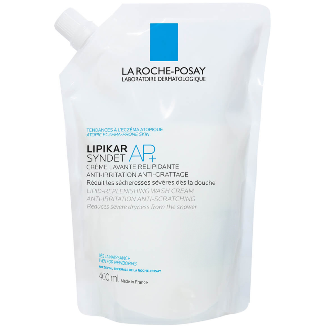 La Roche-Posay Lipikar Syndet AP+ Body Wash for Eczema Prone Skin - Refill - 400ml