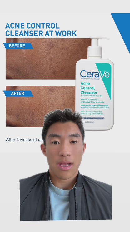 CeraVe Acne Control Cleanser 2% Salicylic Acid Treatment