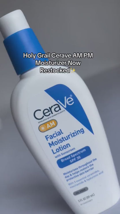 CeraVe AM Facial Moisturising Lotion SPF 30