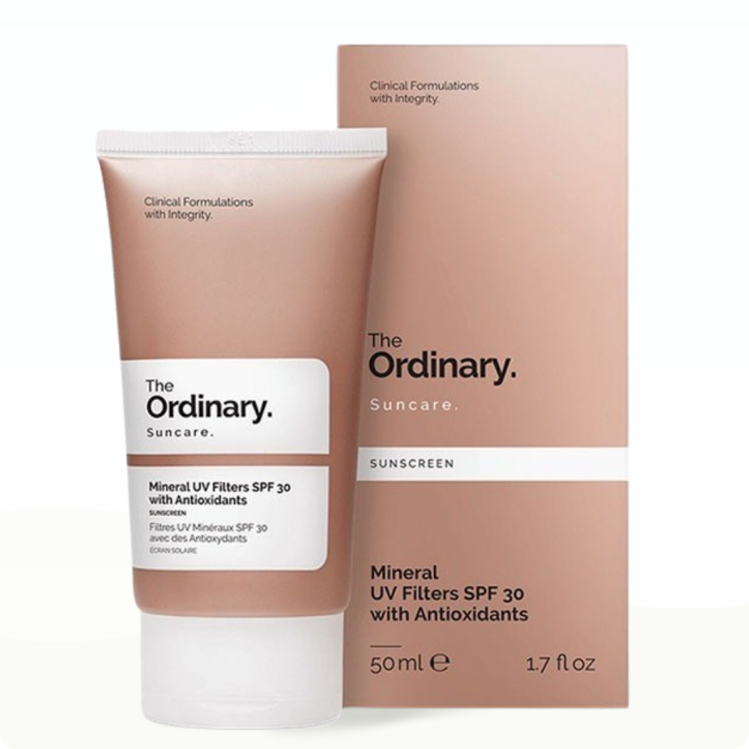 Mineral UV Filters SPF 30 With Antioxidants - Modarak Qatar